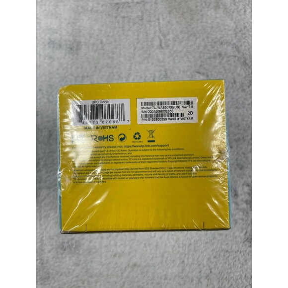 TP-LINK 300Mbps Universal Wi-Fi Range Extender - White (TL-WA850RE) NEW Sealed - Picture 5 of 5
